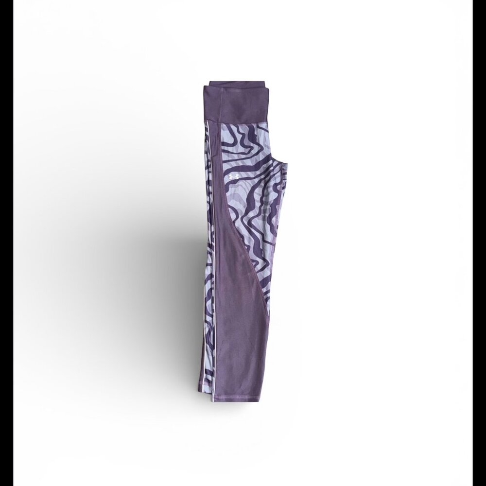 PURPLE UNDER ARMOUR LEGGINGS (heatgear-Compression)